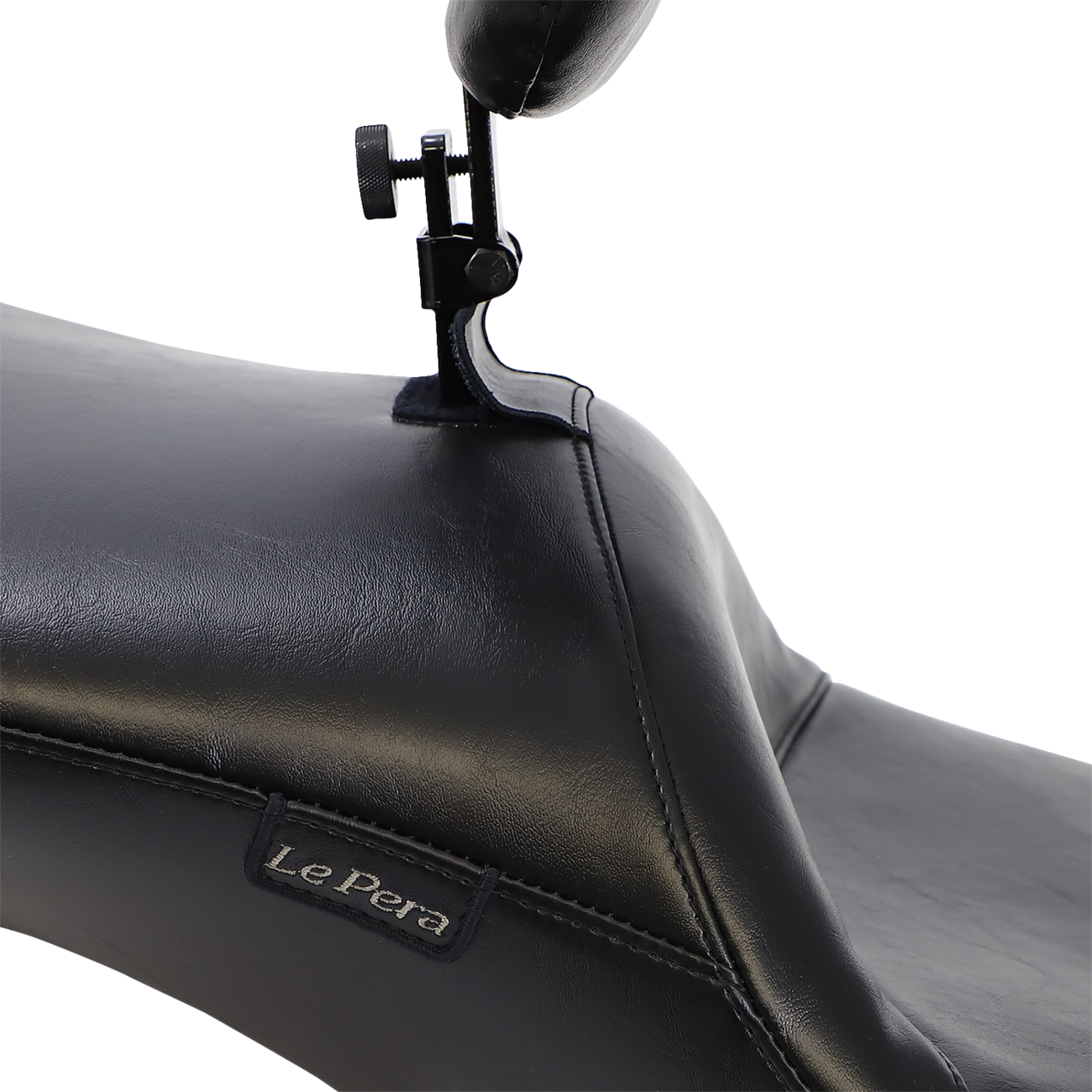 Le Pera Maverick Daddy Long Legs Smooth Seat & Backrest for 08-23 Harley Touring