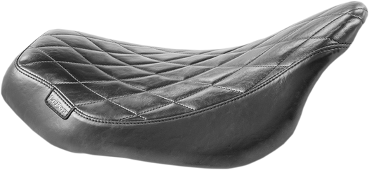 Le Pera Streaker Diamond Stitch Solo Seat fits 2008-2024 Harley Touring LK-357DM