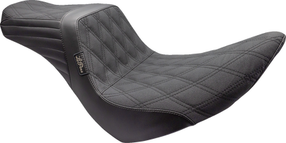 Le Pera Tailwhip Diamond Grip Tape Seat fits 2018-2025 Harley Softail FXLR FLSB