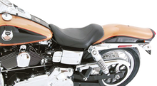 Mustang Tripper Black Solo Seat for 1996-2003 Harley Dyna FXDL FXDWG FXD FXDX