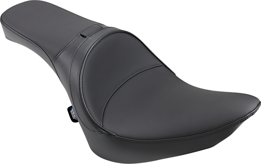 Drag Specialties Predator 2-Up Motorcycle Seat 1984-1999 Harley Softail Models