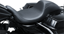 Mustang Hightail Smooth Fastback Solo Seat fits 2008-2025 Harley Touring 75644
