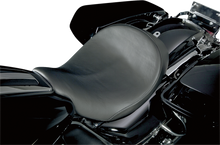 Danny Gray Black Leather Speedcradle Solo Seat 2008-2025 Harley Touring FLHR