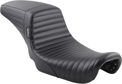 Le Pera Pleated Kickflip Daddy Long Leg Seat 2006-2017 Harley Dyna FXD FXDWG