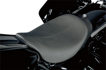Danny Gray Black Leather Buttcrack Solo Seat 2008-2025 Harley Touring FLHR FLHX