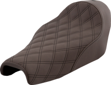 Saddlemen Brown Renegade Lattice Solo Seat fits 2004-2022 Harley Sportster XL