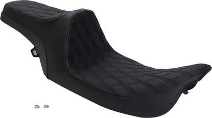 Drag Specialties Predator III Diamond Stitch Seat fits 1997-2007 Harley Touring