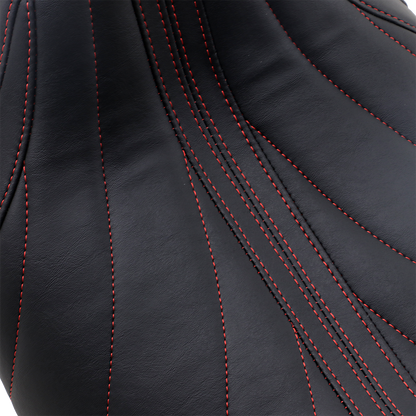 Mustang Revere Journey Red Gravity Solo Seat fits 2008-24 Harley Touring 75059AB