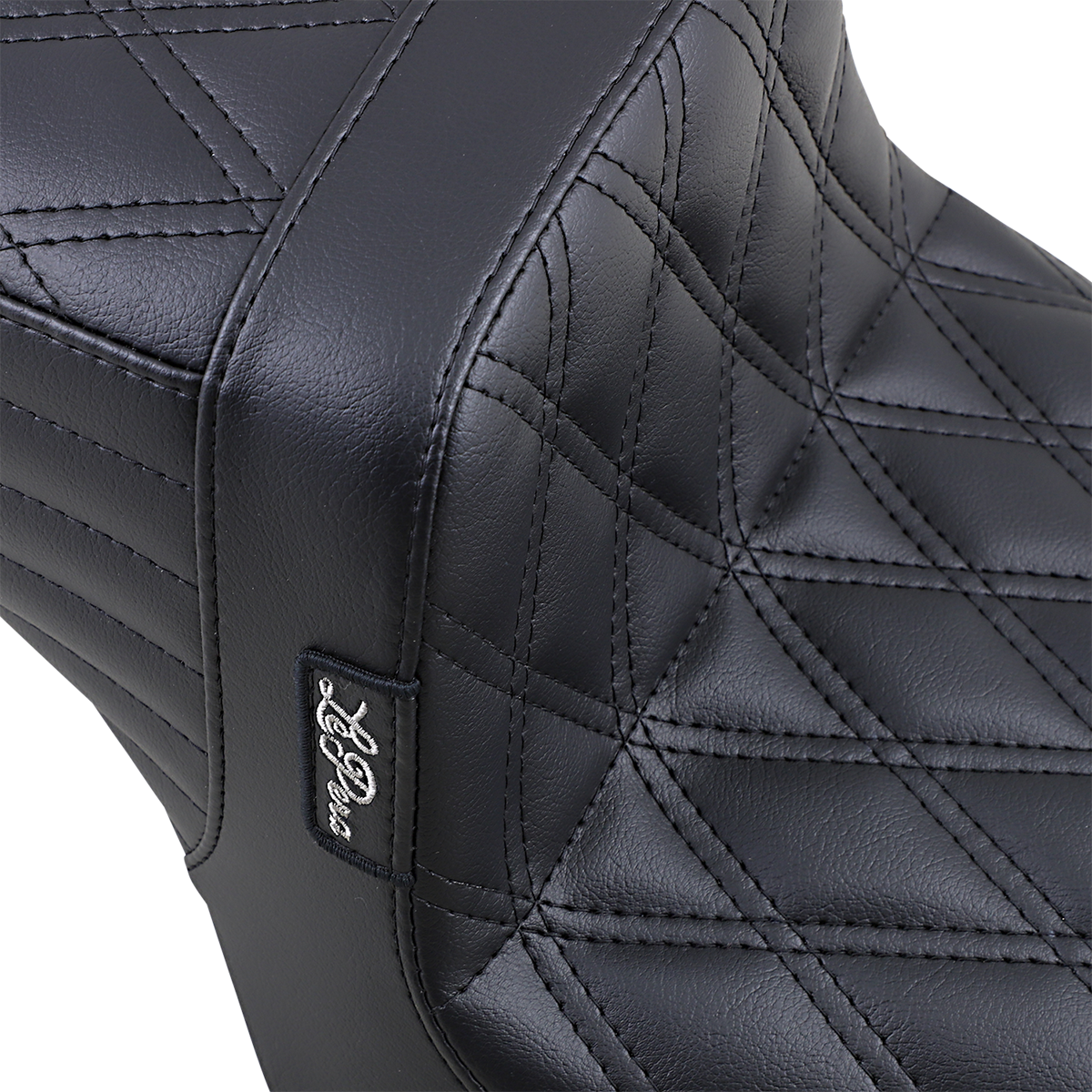 Le Pera Tailwhip Double Diamond Stitch Seat for 2010-2022 Harley Sportster 883
