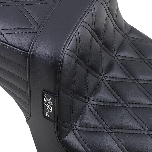 Le Pera Tailwhip Double Diamond Stitch Seat for 2010-2022 Harley Sportster 883