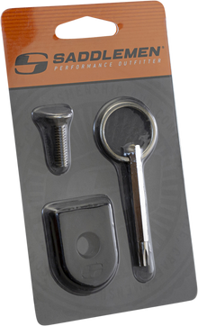 Saddlemen Black ATAB Motorcycle Security Seat Screw for Indian