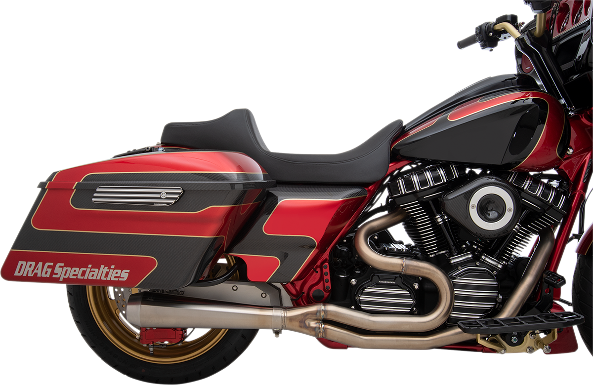 Drag Specialties Predator III Extended Reach Diamond Seat 2008-24 Harley Touring