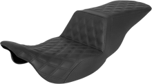 Saddlemen Tour Step-Up Lattice Stitch Seat for 2008-2025 Harley Touring Models