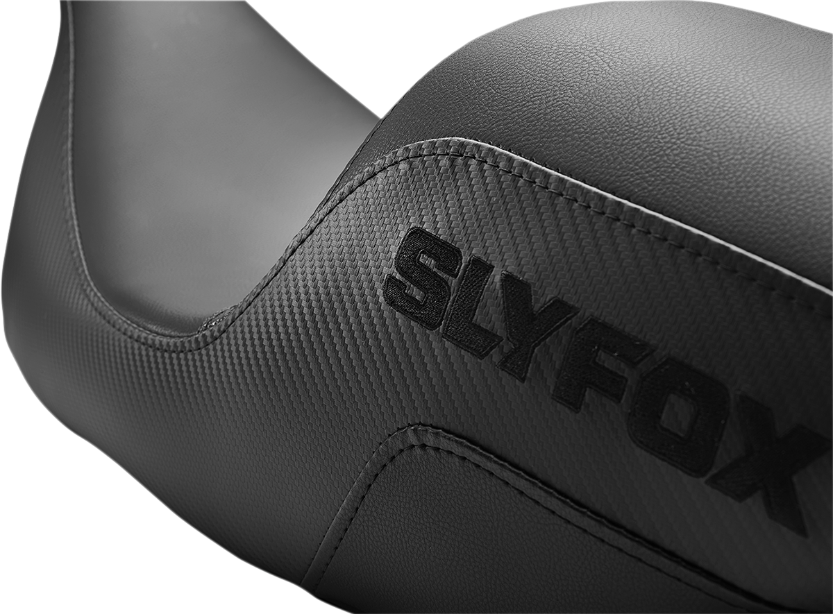 Slyfox Step Up Pro Series Carbon Fiber Seat for 2008-2024 Harley Touring SF80807