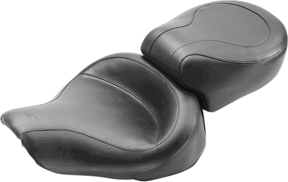 Mustang Wide Vintage 2-Up Motorcycle Solo Seat 1996-2003 Harley Dyna FXDL FXD