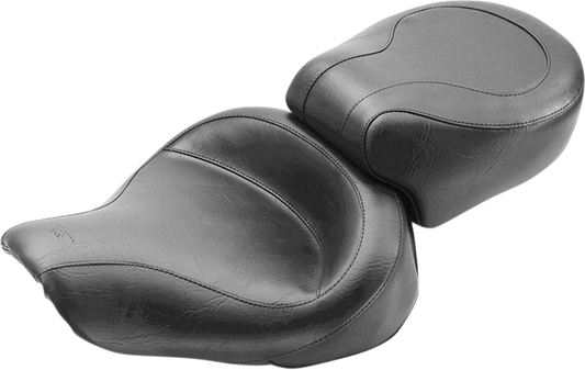 Mustang Wide Vintage 2-Up Motorcycle Solo Seat 1996-2003 Harley Dyna FXDL FXD