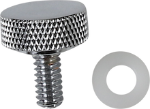 Drag Specialties Chrome 1/4-20 Seat to Fender Mount Knob Bolt Harley Davidson