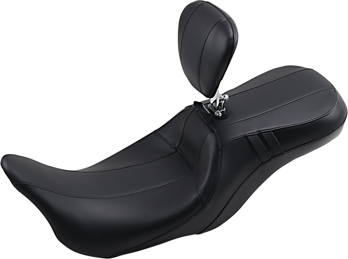 Le Pera Outcast GT Carbon Fiber Inlay Seat & Backrest 2008-2024 Harley Touring