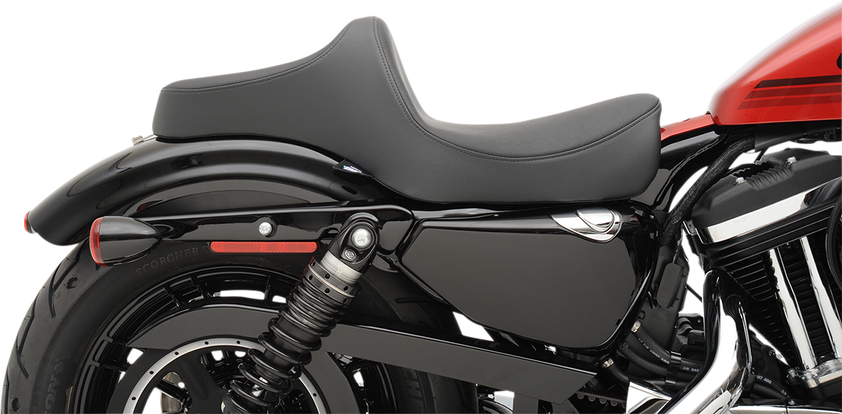 Drag Specialties Black Predator Seat 2004-2022 Harley Sportster Nightster 48 72