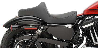 Drag Specialties Black Predator Seat 2004-2022 Harley Sportster Nightster 48 72