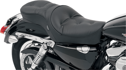 Drag Specialties Low Profile Pillow Seat 2004-2022 Harley Sportster Iron 48 72