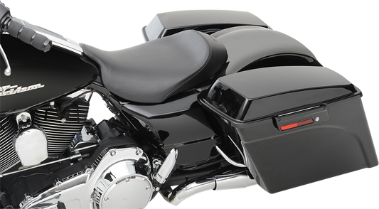 Saddlemen S3 Super Slammed Solo Seat for 2008-2024 Harley Touring FLTR FLHT FLHX