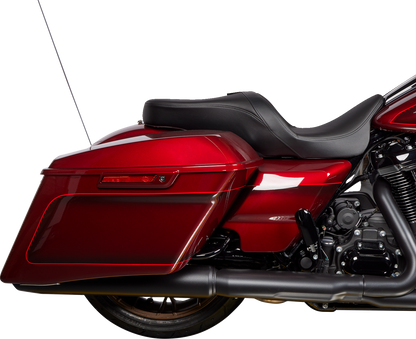 Drag Specialties Freedom Solar Leather Seat fits 2008-2024 Harley Touring  FLHX