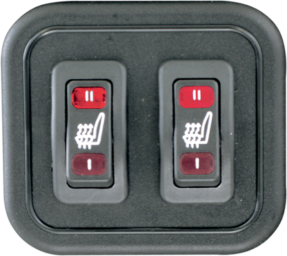 Mustang Heated Tour Stitched Seat fits 2008-2024 Harley Davidson Touring 79646