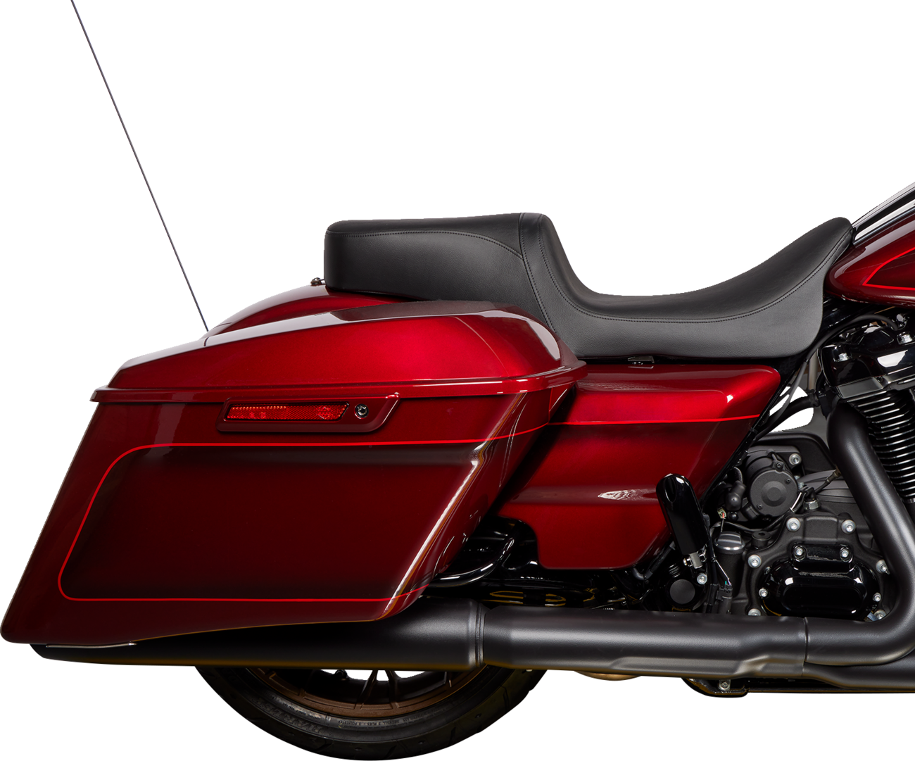 Drag Specialties Performance Predator Seat fits 2008-24 Harley Touring FLHX FLTR