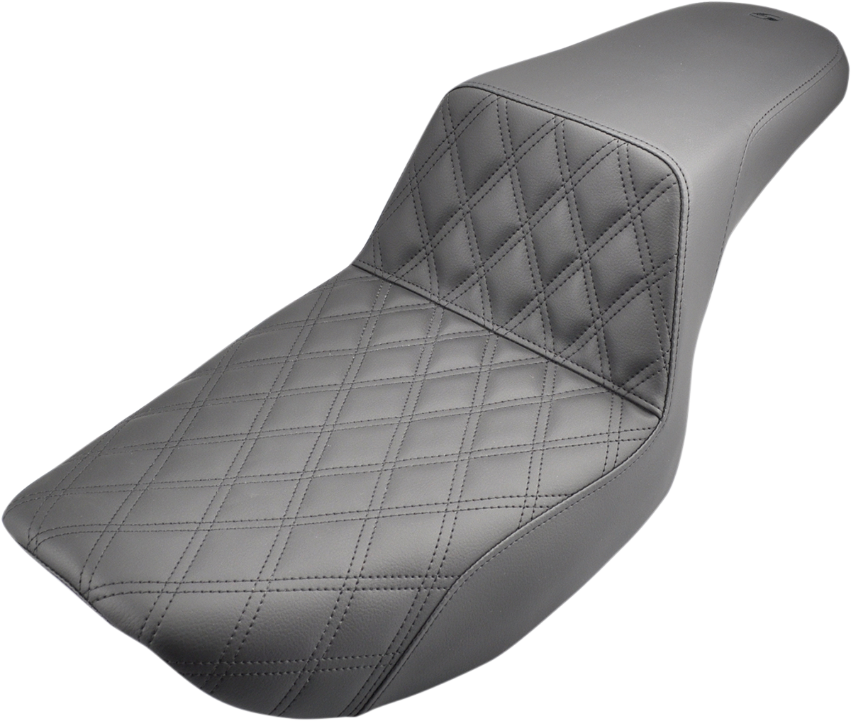 Saddlemen Step Up Front Lattice Stitch Seat fits 1982-2000 Harley Davidson FXR