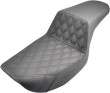 Saddlemen Step Up Front Lattice Stitch Seat fits 1982-2000 Harley Davidson FXR
