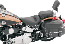 Mustang Studded Solo Seat for 2000-2017 Harley Softail Deluxe Heritage Springer