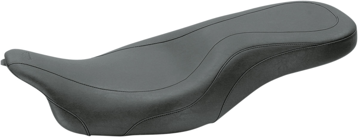 Mustang Wide Tripper Stitched Low Seat fits 2008-2024 Harley Touring 76614