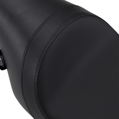 Drag Specialties Predator Smooth Solar Leather Seat for 2008-2024 Harley Touring