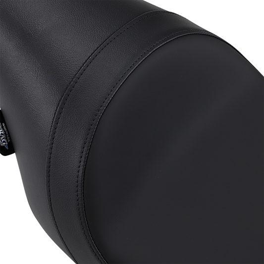 Drag Specialties Predator Smooth Solar Leather Seat for 2008-2024 Harley Touring