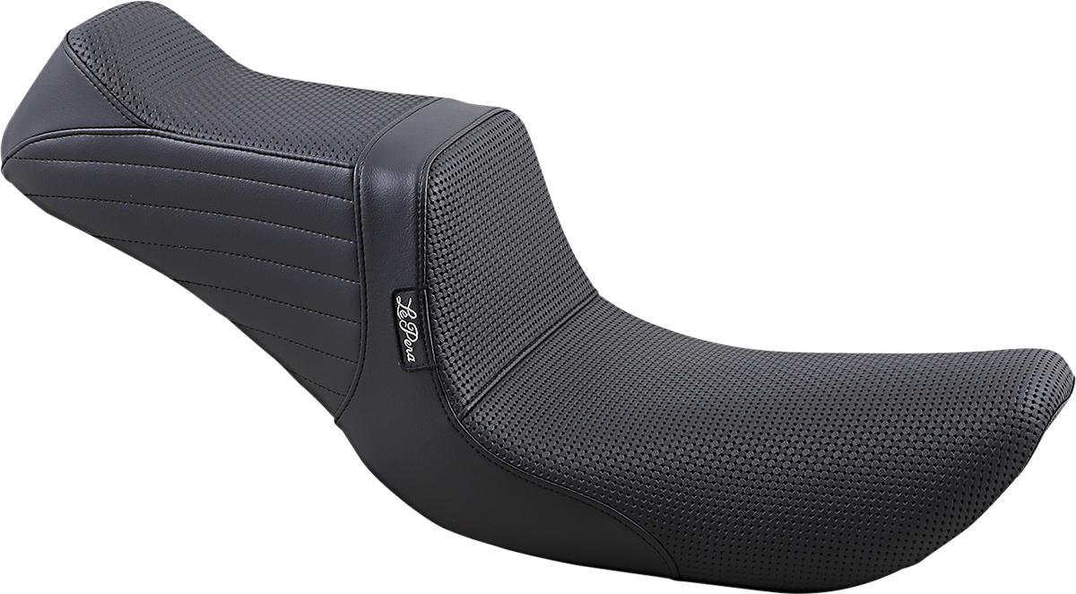 Le Pera Tailwhip Basketweave Seat 1999-2003 Harley Dyna Super Glide Low Rider
