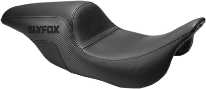Slyfox Step Up Pro Series Carbon Fiber Seat for 2008-2024 Harley Touring SF80807