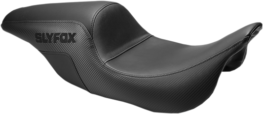 Slyfox Step Up Pro Series Carbon Fiber Seat for 2008-2024 Harley Touring SF80807