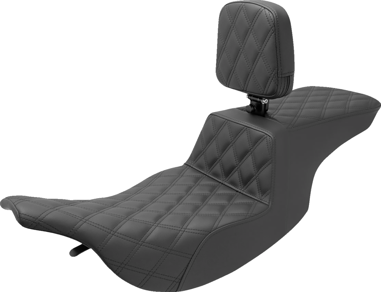 Saddlemen Step Up Lattice Gelcore Seat & Backrest for 1997-2007 Harley Touring