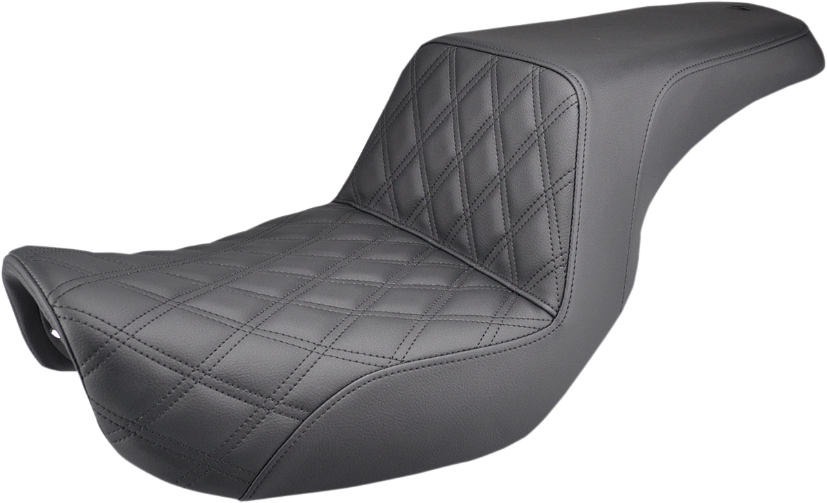 Saddlemen Step Up Lattice Gel Core Seat for 2006-2017 Harley Dyna FXDB FXDF FXDL