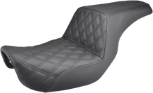 Saddlemen Step Up Lattice Gel Core Seat for 2006-2017 Harley Dyna FXDB FXDF FXDL