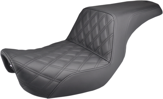 Saddlemen Step Up Lattice Gel Core Seat for 2006-2017 Harley Dyna FXDB FXDF FXDL