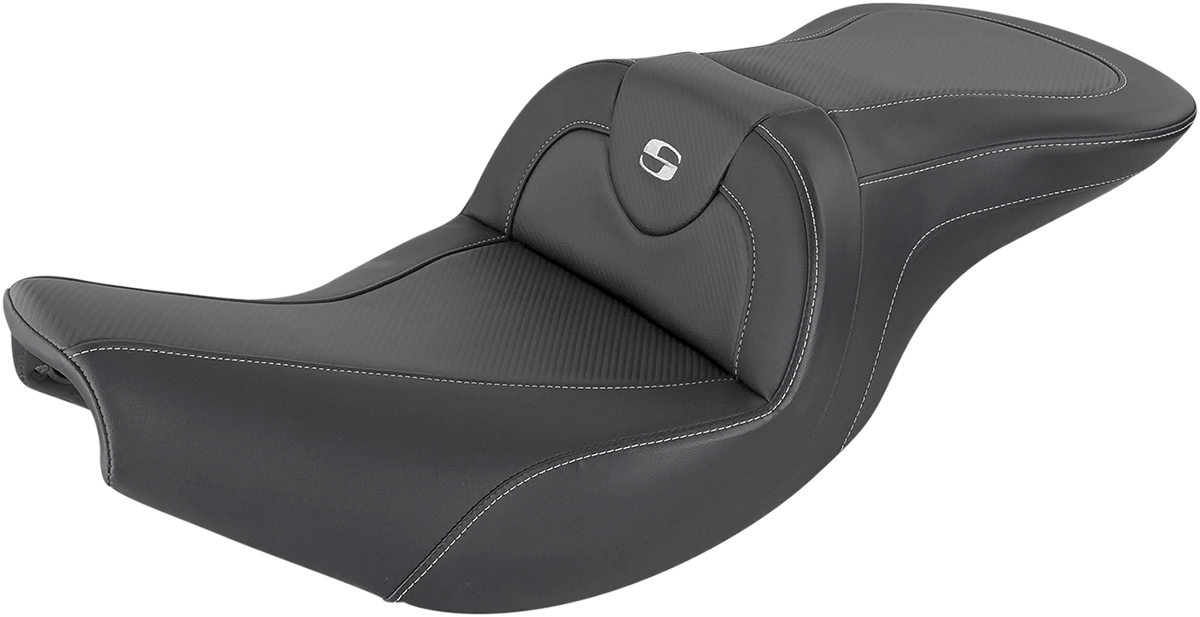 Saddlemen Roadsofa Carbon Fiber Gelcore Seat fits 2014-2023 Indian Chieftain