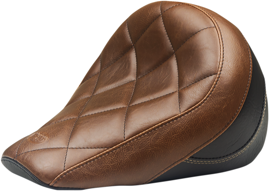 Mustang Brown 13" Extended Solo Seat 2018-2024 Indian Scout Bobber Rogue