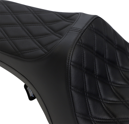 Drag Specialties Predator III Diamond Stitch Seat fits 1997-2007 Harley Touring