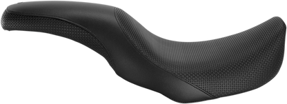 Saddlemen Profiler Basketweave Black Gel Seat for 2006-2017 Harley Davidson Dyna