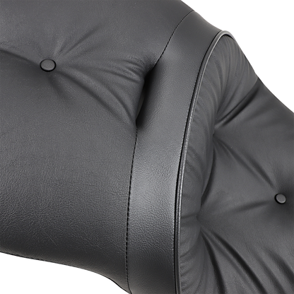 Drag Specialties Leather 2-Up Pillow Seat fits 2009-24 Harley Touring Road Glide