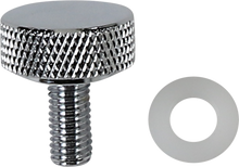 Drag Specialties Chrome 1/4-28 Seat to Fender Mount Knob Bolt Harley Davidson