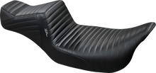 Le Pera Tailwhip Pleated Daddy Long Leg Seat 2008-2025 Harley Touring LK-587DLPT