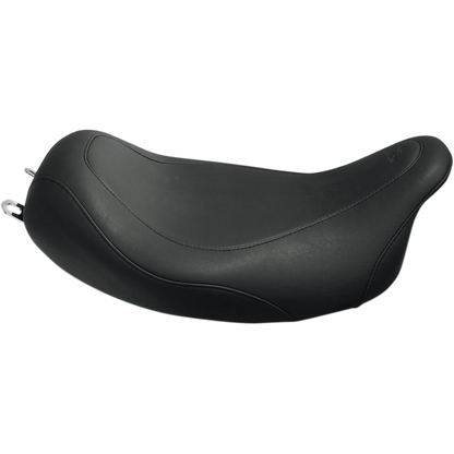 Mustang Wide Tripper Smooth Low Solo Seat fits 2008-2024 Harley Touring 76692